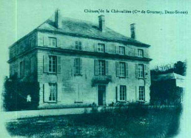 Cartepostale ancienne du château de la Chevrelière